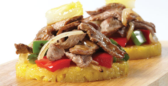 fajitas-de-res-con-piña-asada-diabetes